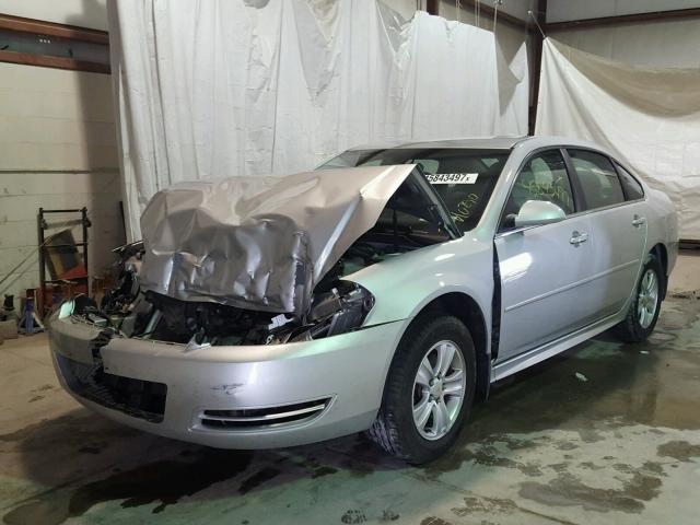 2G1WA5E38E1102612 - 2014 CHEVROLET IMPALA LIM SILVER photo 2