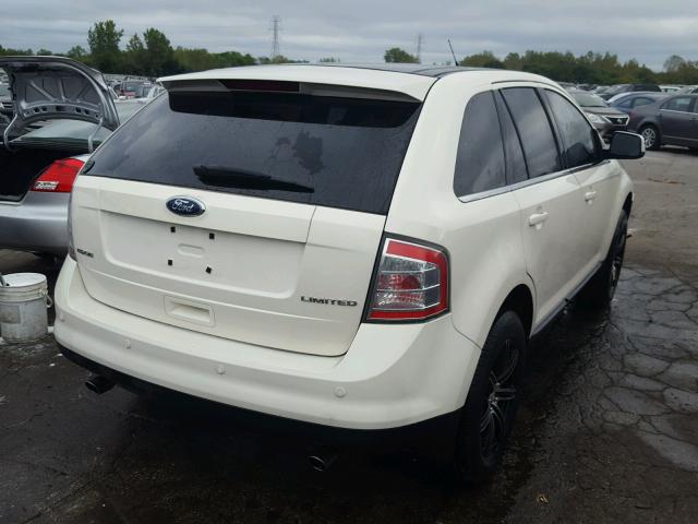 2FMDK39C88BA92622 - 2008 FORD EDGE LIMIT CREAM photo 4