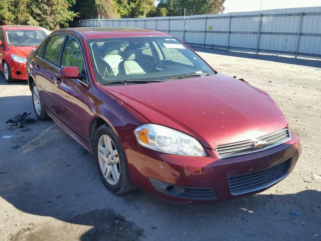 2G1WG5EK2B1271560 - 2011 CHEVROLET IMPALA LT RED photo 1