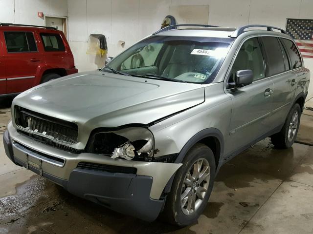 YV4CZ852X61295782 - 2006 VOLVO XC90 V8 GREEN photo 2