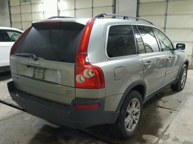 YV4CZ852X61295782 - 2006 VOLVO XC90 V8 GREEN photo 4