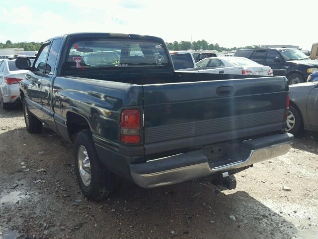 3B7HC13Y2WG135826 - 1998 DODGE RAM 1500 GREEN photo 3