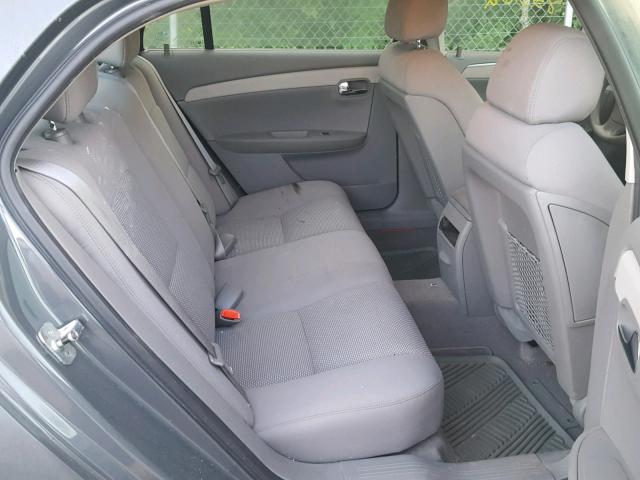 1G1ZH57B78F161001 - 2008 CHEVROLET MALIBU 1LT GRAY photo 6