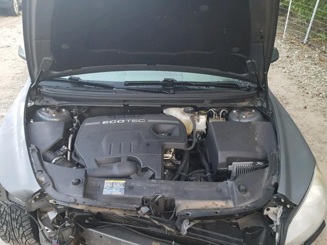 1G1ZH57B78F161001 - 2008 CHEVROLET MALIBU 1LT GRAY photo 7