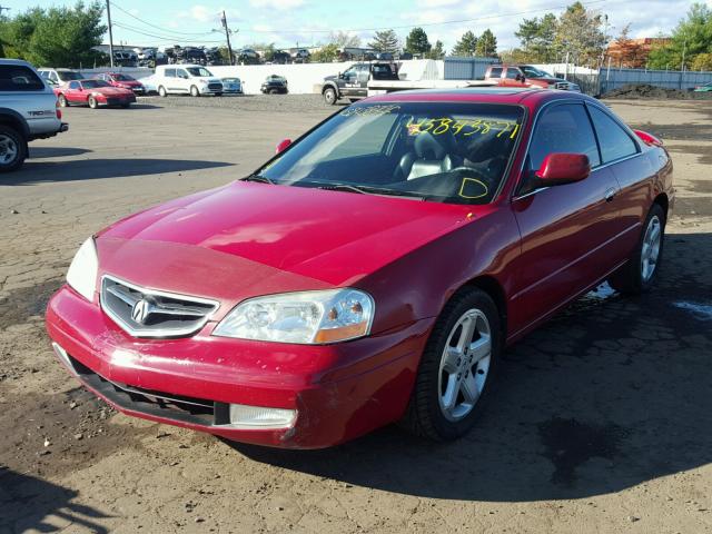 19UYA42631A035279 - 2001 ACURA 3.2CL TYPE RED photo 2