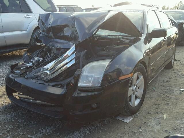 3FAFP07Z66R238394 - 2006 FORD FUSION SE BLACK photo 2