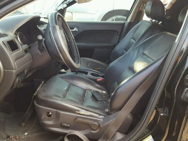 3FAFP07Z66R238394 - 2006 FORD FUSION SE BLACK photo 5