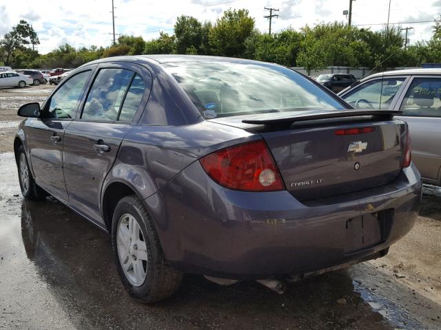 1G1AL55F467843360 - 2006 CHEVROLET COBALT LT CHARCOAL photo 3