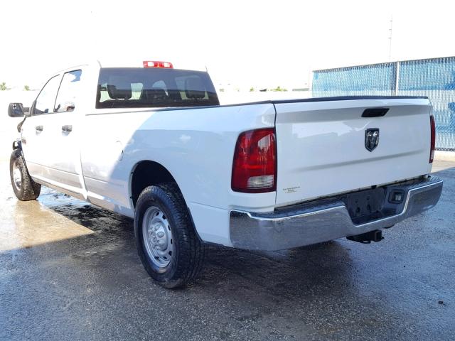 3C6TD4HT6CG280800 - 2012 DODGE RAM 2500 S WHITE photo 3