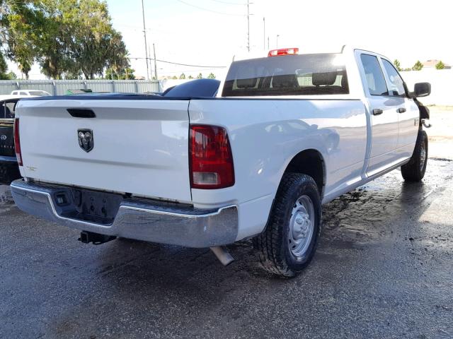 3C6TD4HT6CG280800 - 2012 DODGE RAM 2500 S WHITE photo 4