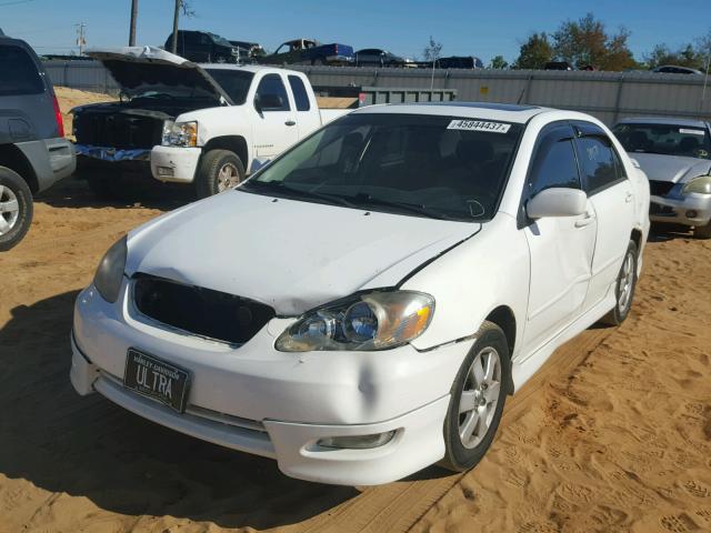 2T1BR32EX7C755813 - 2007 TOYOTA COROLLA CE WHITE photo 2