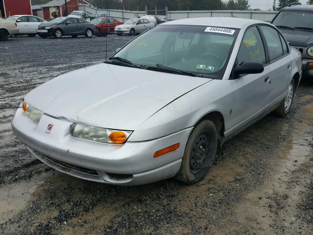 1G8ZF52822Z146057 - 2002 SATURN SL SILVER photo 2