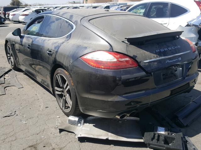 WP0AB2A78AL065670 - 2010 PORSCHE PANAMERA S BLACK photo 3