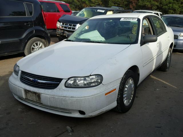 1G1ND52J516276453 - 2001 CHEVROLET MALIBU WHITE photo 2