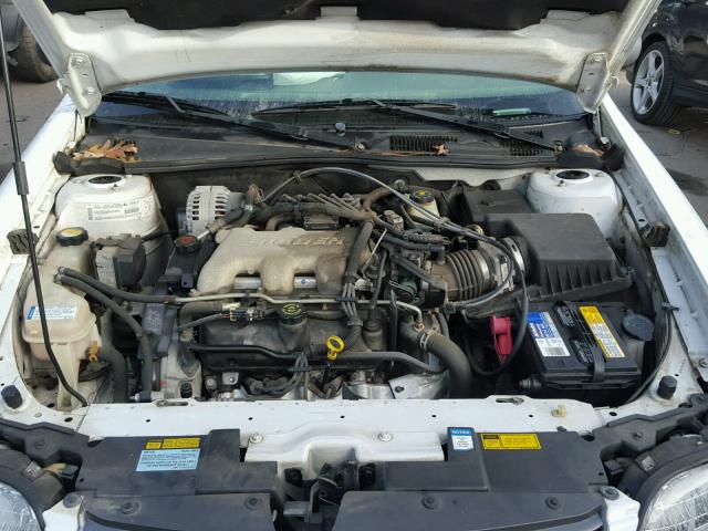 1G1ND52J516276453 - 2001 CHEVROLET MALIBU WHITE photo 7