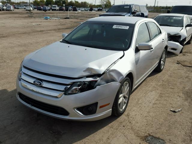 3FAHP0JA4BR311395 - 2011 FORD FUSION SILVER photo 2