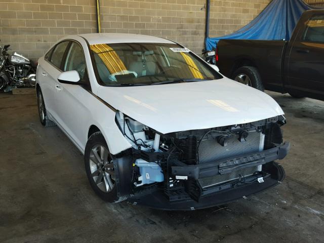 5NPE24AF3GH322655 - 2016 HYUNDAI SONATA SE WHITE photo 1