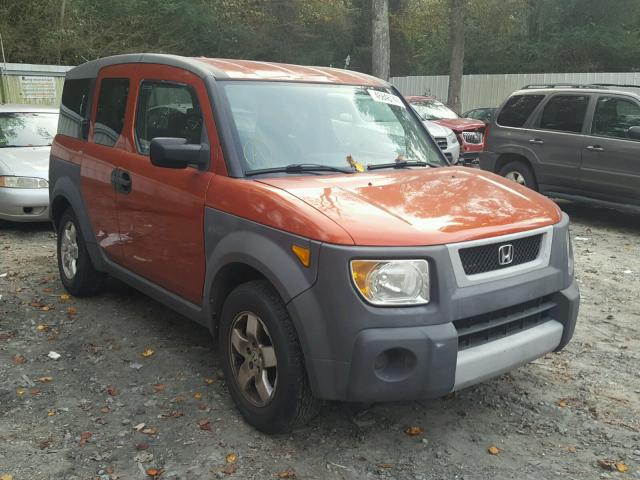 5J6YH28623L048032 - 2003 HONDA ELEMENT EX ORANGE photo 1