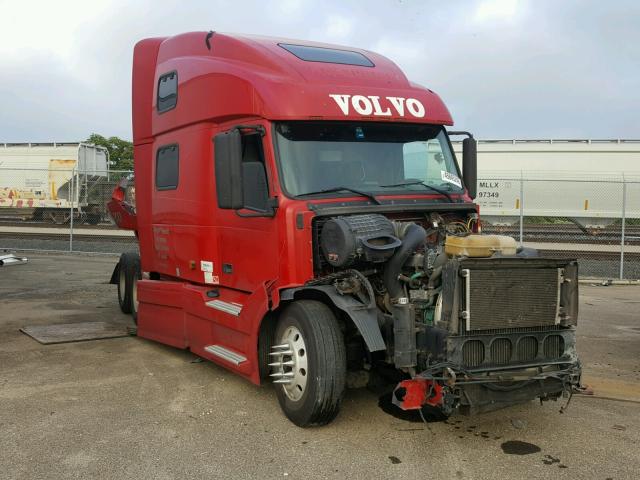 4V4NC9GH67N434874 - 2007 VOLVO VN VNL RED photo 1