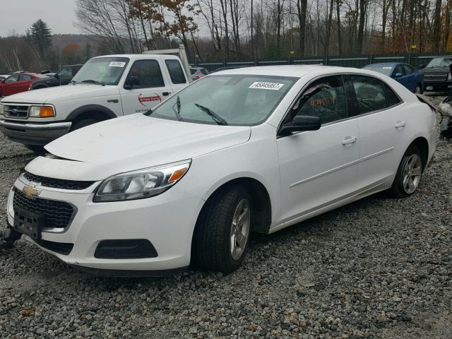 1G11B5SL7EF171389 - 2014 CHEVROLET MALIBU LS WHITE photo 2