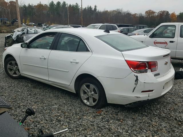 1G11B5SL7EF171389 - 2014 CHEVROLET MALIBU LS WHITE photo 3
