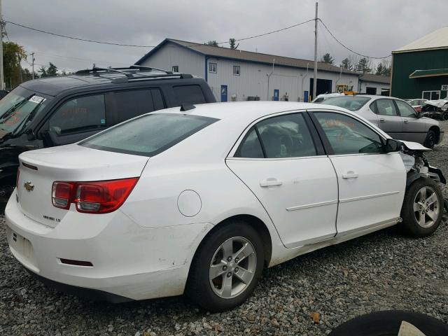 1G11B5SL7EF171389 - 2014 CHEVROLET MALIBU LS WHITE photo 4