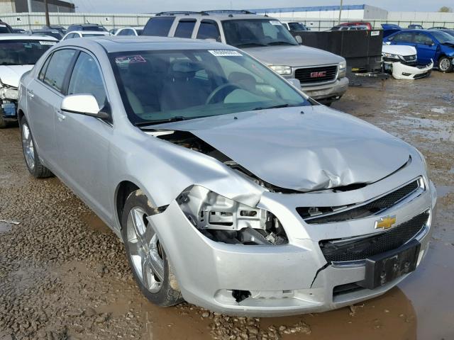 1G1ZH57B09F257389 - 2009 CHEVROLET MALIBU 1LT SILVER photo 1