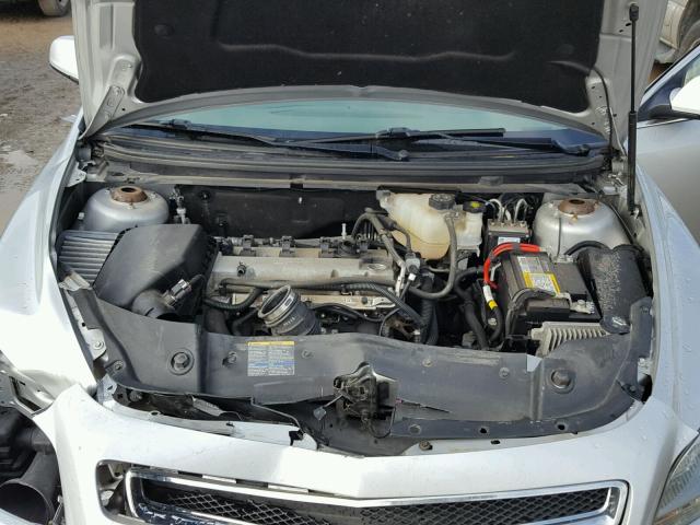 1G1ZH57B09F257389 - 2009 CHEVROLET MALIBU 1LT SILVER photo 7
