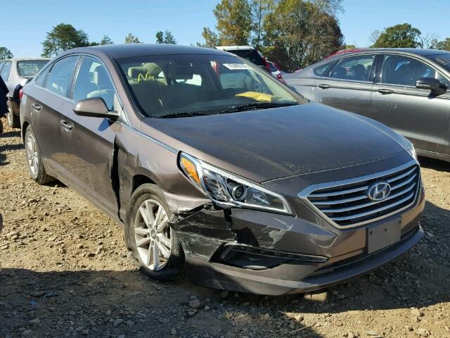 5NPE24AF3FH029255 - 2015 HYUNDAI SONATA SE BROWN photo 1