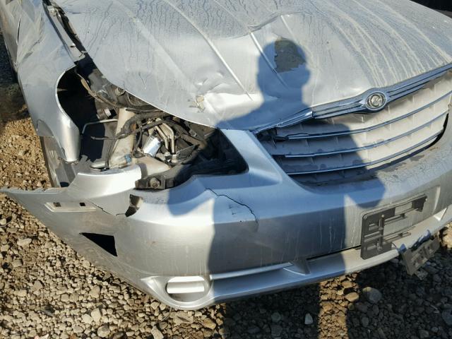 1C3LC46K77N609981 - 2007 CHRYSLER SEBRING GRAY photo 9