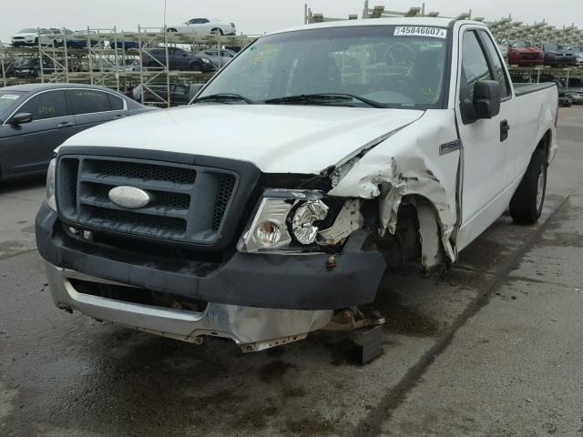 1FTRF12W27KA69221 - 2007 FORD F150 WHITE photo 2