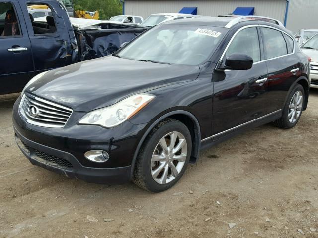 JN1AJ0HP9BM800703 - 2011 INFINITI EX35 BASE BLACK photo 2