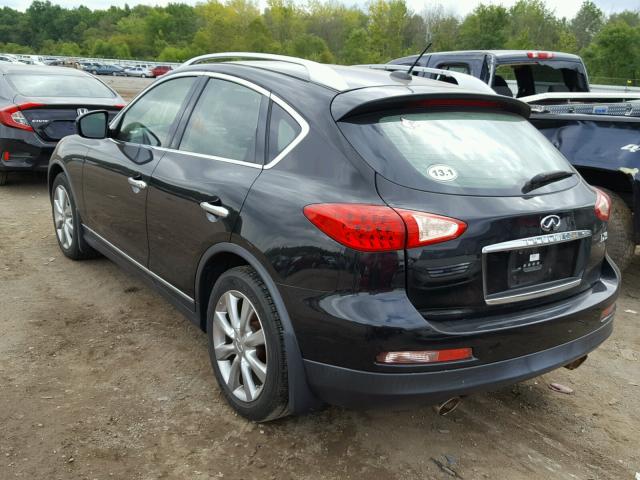 JN1AJ0HP9BM800703 - 2011 INFINITI EX35 BASE BLACK photo 3