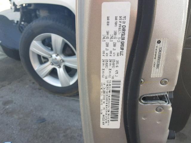 1C4NJDBB8ED570093 - 2014 JEEP COMPASS SP SILVER photo 10