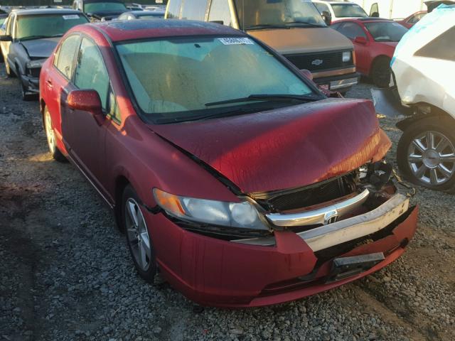 1HGFA16897L082590 - 2007 HONDA CIVIC EX მუქწითელი ფოტო 9