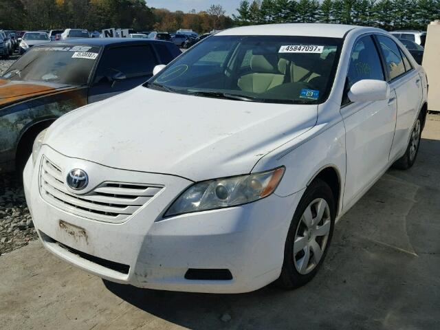 4T1BE46K27U601662 - 2007 TOYOTA CAMRY NEW WHITE photo 2