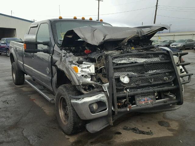 1FT8W3BT5BEB74467 - 2011 FORD F350 SUPER GRAY photo 1