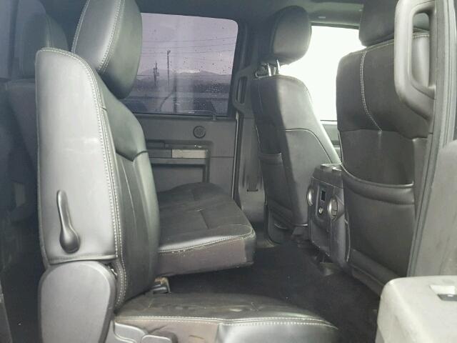 1FT8W3BT5BEB74467 - 2011 FORD F350 SUPER GRAY photo 6