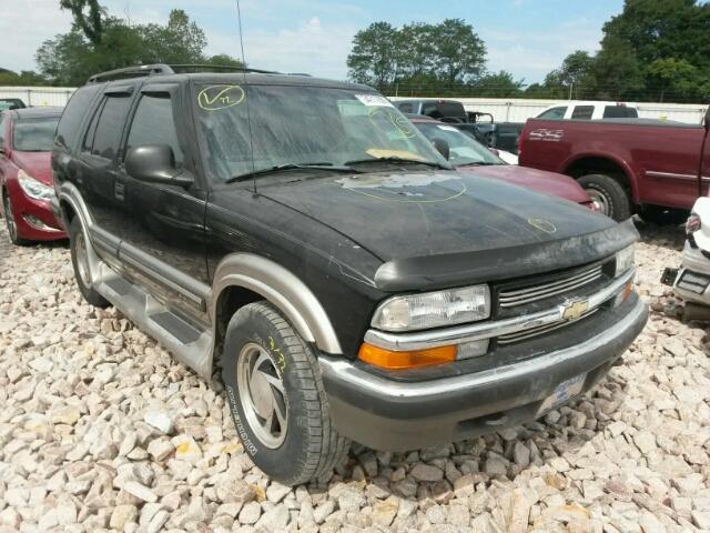 1GNDT13W6W2182080 - 1998 CHEVROLET BLAZER BLACK photo 1