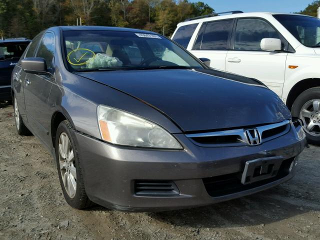 1HGCM66877A055732 - 2007 HONDA ACCORD EX GRAY photo 1