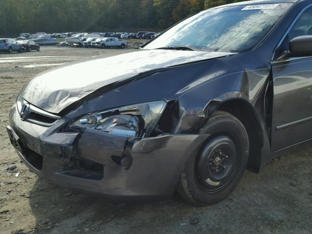 1HGCM66877A055732 - 2007 HONDA ACCORD EX GRAY photo 9