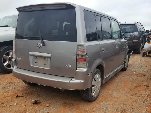 JTLKT324064127287 - 2006 TOYOTA SCION XB Күміс фото 4