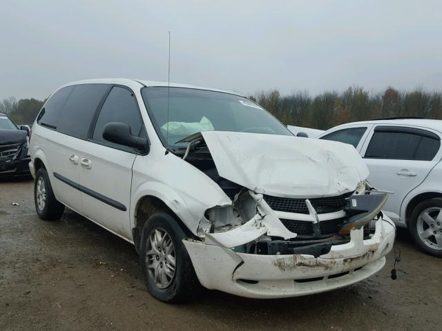 1D4GP44393B129579 - 2003 DODGE GRAND CARA WHITE photo 1