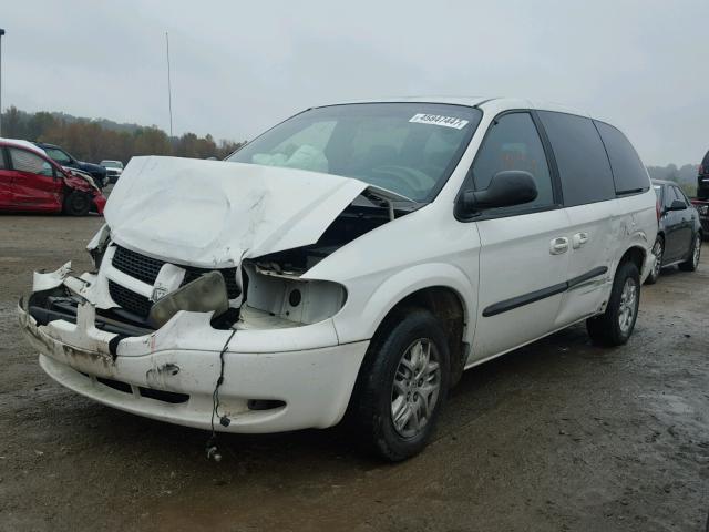 1D4GP44393B129579 - 2003 DODGE GRAND CARA WHITE photo 2