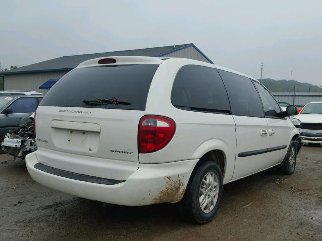 1D4GP44393B129579 - 2003 DODGE GRAND CARA WHITE photo 4