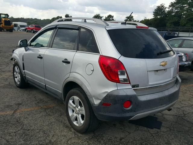 3GNAL2EK6ES589984 - 2014 CHEVROLET CAPTIVA LS SILVER photo 3