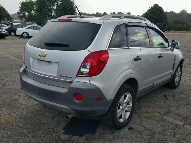 3GNAL2EK6ES589984 - 2014 CHEVROLET CAPTIVA LS 银色 照片 4