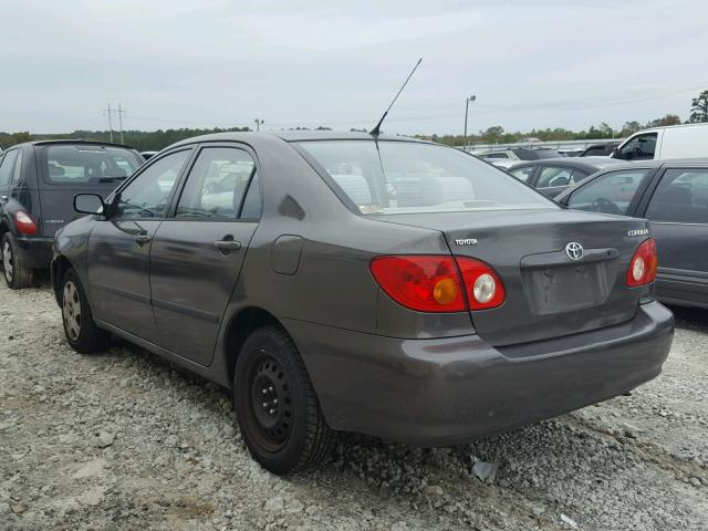 1NXBR32E53Z115310 - 2003 TOYOTA COROLLA CE GRAY photo 3