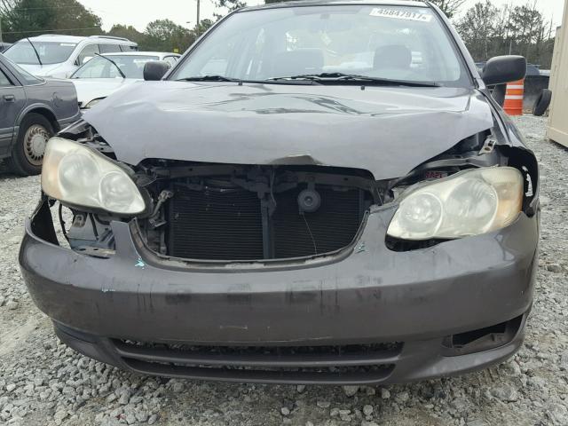 1NXBR32E53Z115310 - 2003 TOYOTA COROLLA CE GRAY photo 9