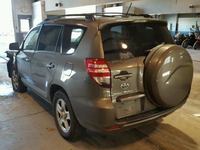 2T3BF4DVXAW032522 - 2010 TOYOTA RAV4 GRAY photo 3